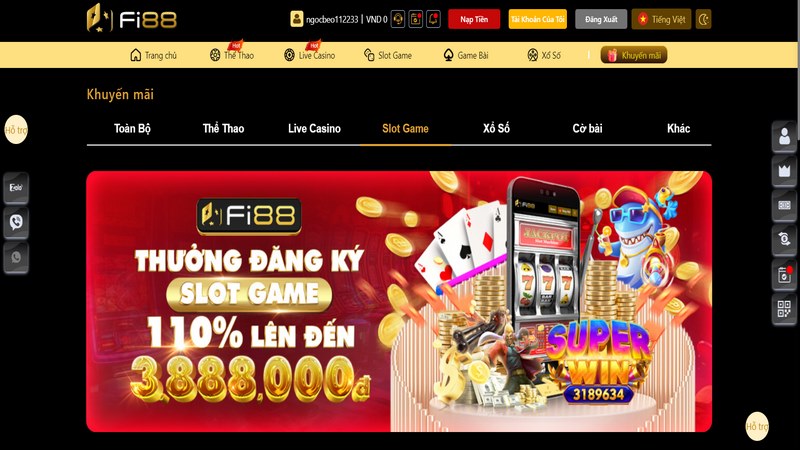 Lưu ý khi tham gia khuyến mãi Fi88 dân chơi cần ghi nhớ